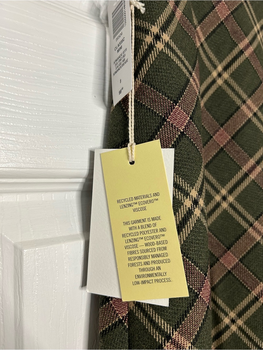 Aritzia Wilfred Classic Mini Skirt Plaid - Picture 6 of 11
